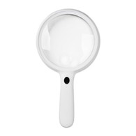 हाथ में पकड़ने योग्य बड़ा आवर्धक लेंस